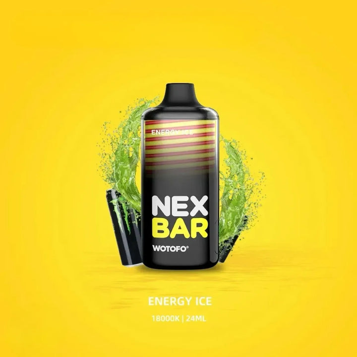 Energy Ice - Wotofo Nex Bar 18000 Puffs Disposable Vape 20mg in Dubai, UAE