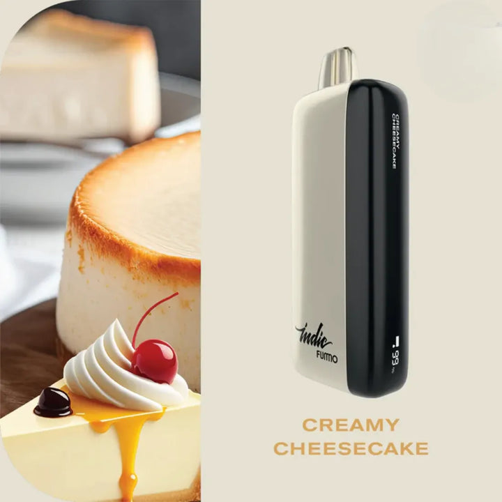 FUMMO Indic 12000 Puffs Creamy Cheesecake Disposable Vape 20mg in Dubai, UAE