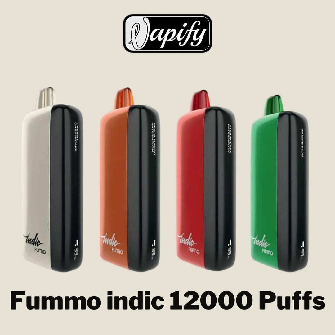 FUMMO Indic 12000 Puffs Disposable Vape 20mg in Dubai, UAE