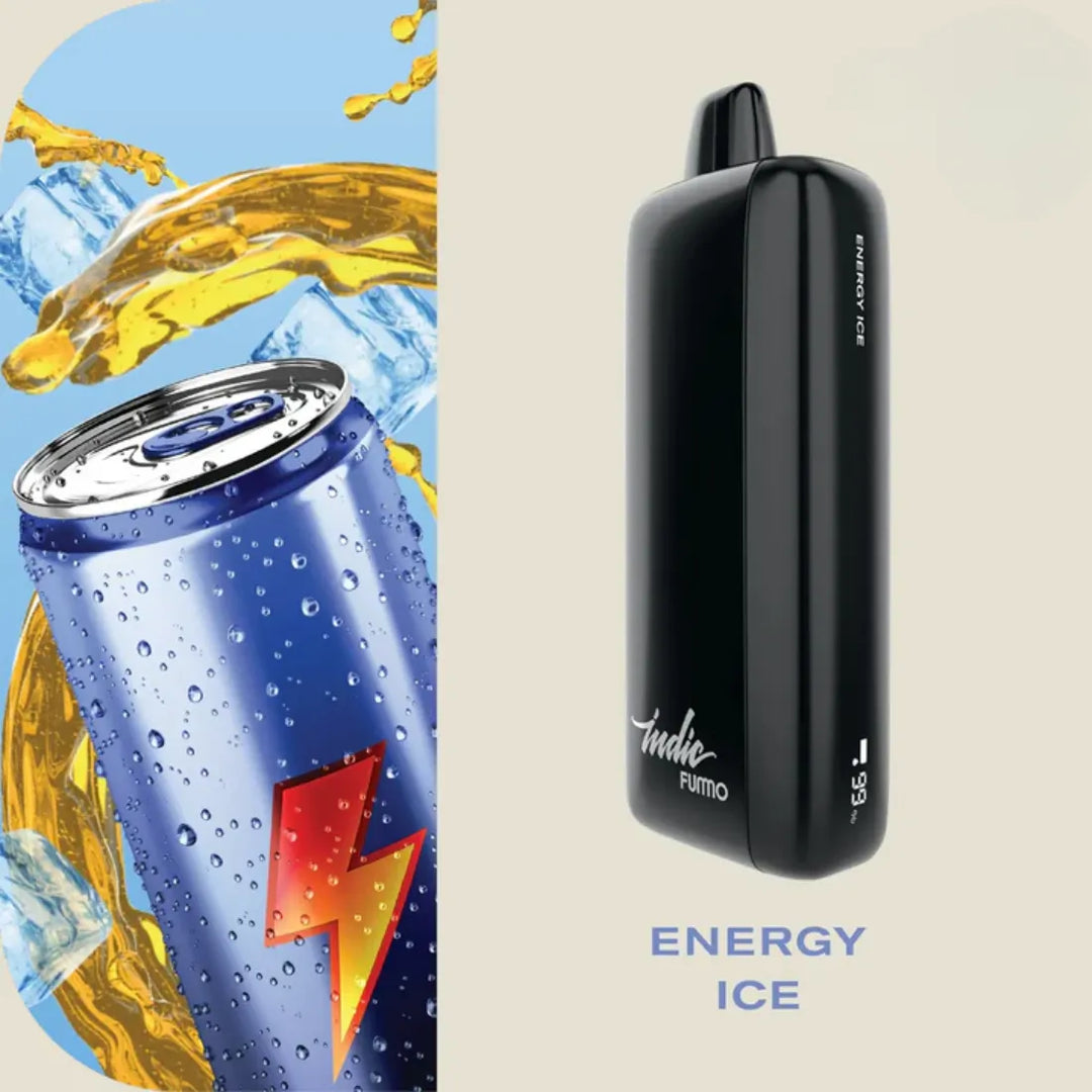 FUMMO Indic 12000 Puffs Energy Ice Disposable Vape 20mg in Dubai, UAE