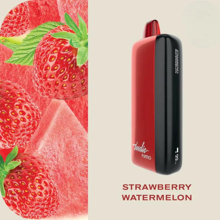 FUMMO Indic 12000 Puffs Strawberry Watermelon Disposable Vape 20mg in Dubai, UAE