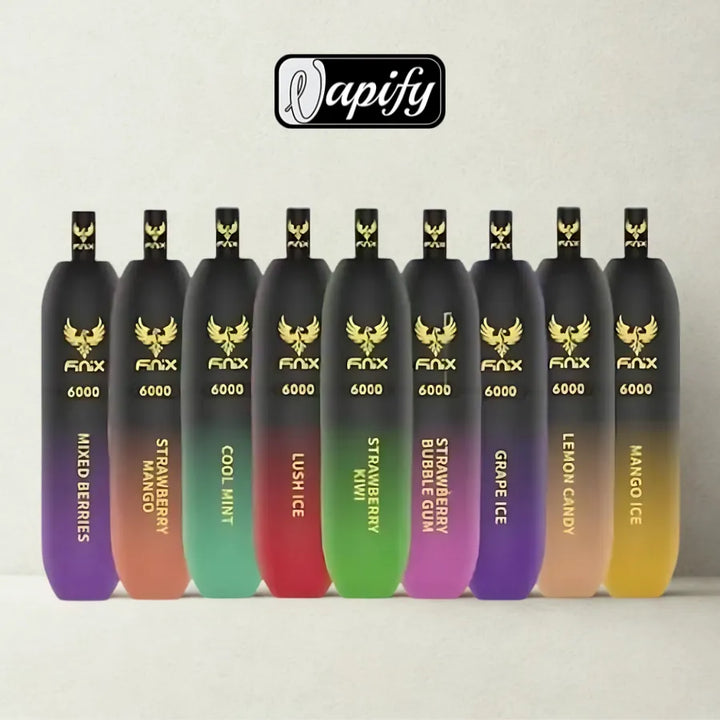 Best  Finix 6000 Puffs 50mg Disposable Vape In Dubai, UAE