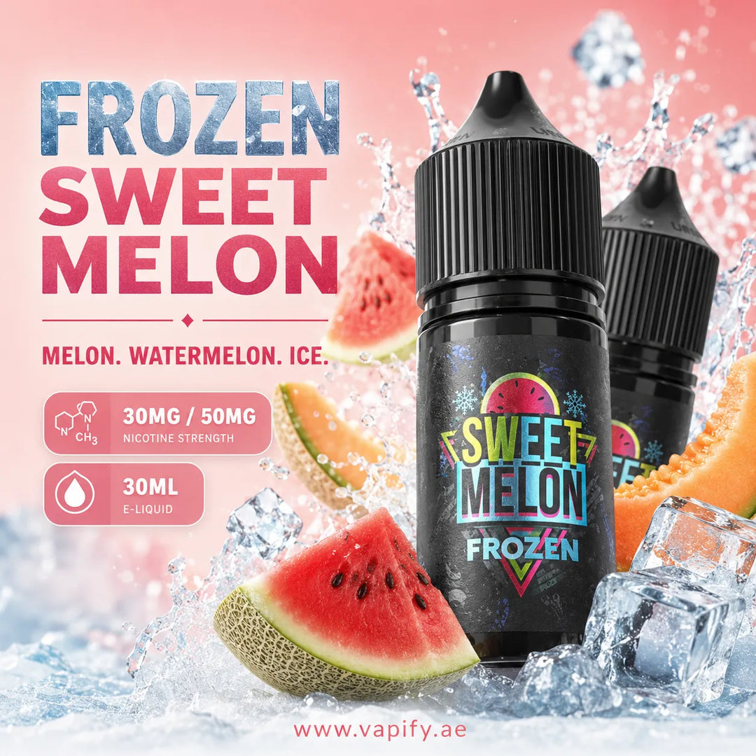 Frozen Sweet Melon Saltnic by Sam Vapes