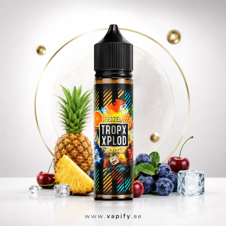 Frozen Tropx Xplod E Liquid by Sam Vapes