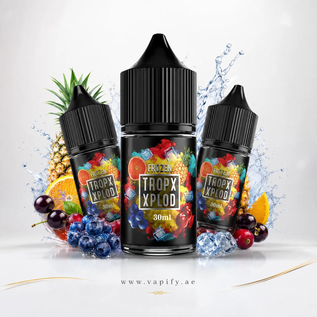 Frozen Tropx Xplod Saltnic by Sam Vapes