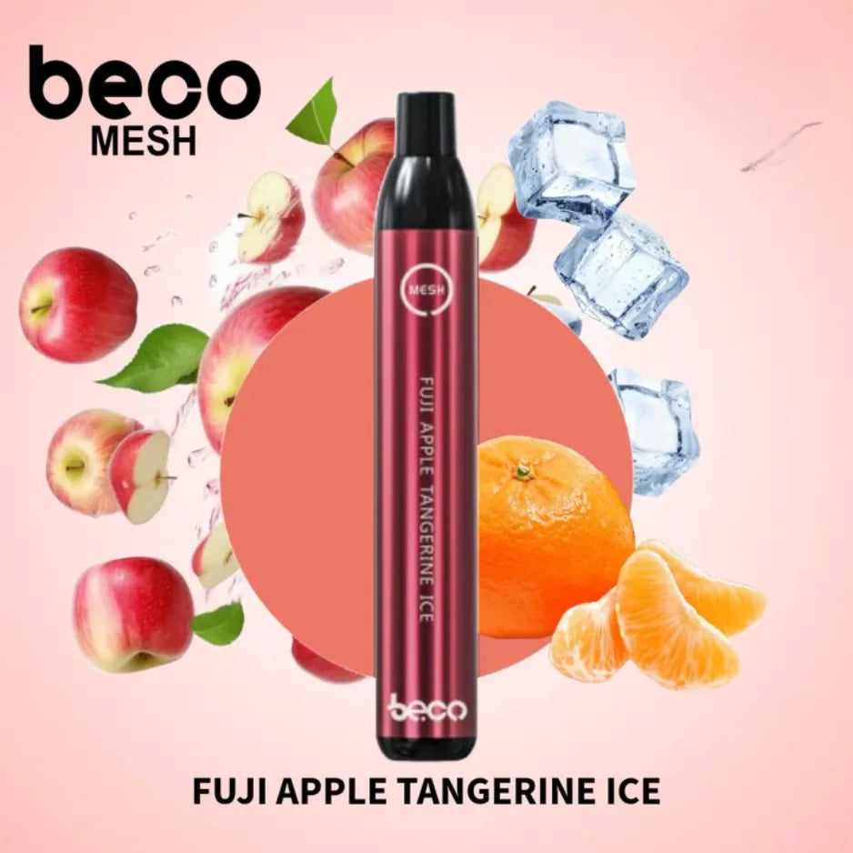 Fuji Apple Tangerine Ice- Vaptio Beco Mesh 2200 Puffs Disposable Vape in Dubai, UAE   