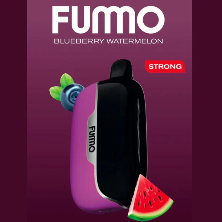 Fummo Power 15000 Puffs Disposable Vape 20mg Blueberry Watermelon - in Dubai, UAE