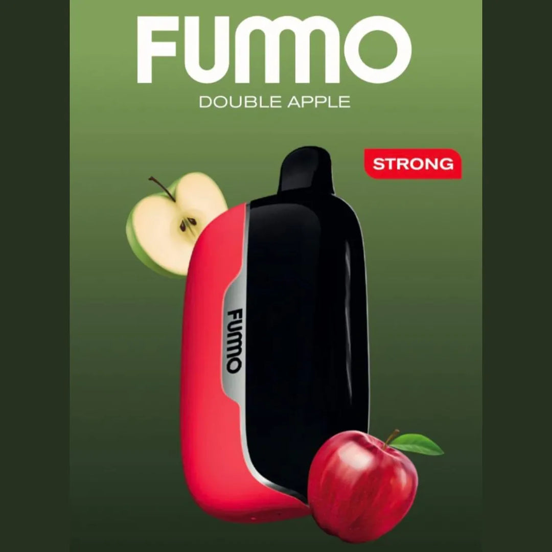 Fummo Power 15000 Puffs Disposable Vape 20mg Double Apple - in Dubai, UAE