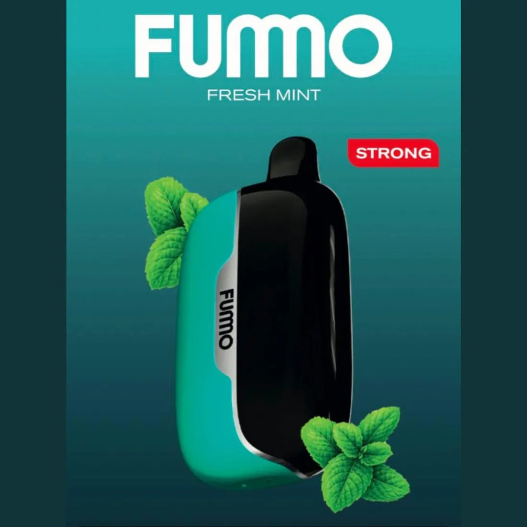 Fummo Power 15000 Puffs Disposable Vape 20mg Fresh Mint - in Dubai, UAE