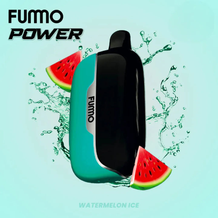 Fummo Power 15000 Puffs Disposable Vape 20mg Watermelon Ice - in Dubai, UAE