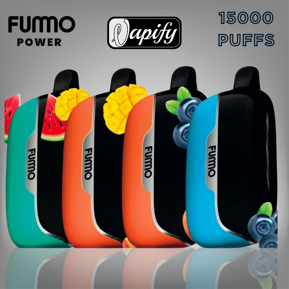 Fummo Power 15000 Puffs Disposable Vape 20mg Non-Rechargeable - in Dubai, UAE