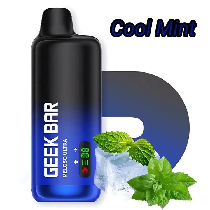 Cool Mint  - GEEK BAR Meloso Ultra 10000 Puffs Disposable Vape 50mg Nicotine in UAE