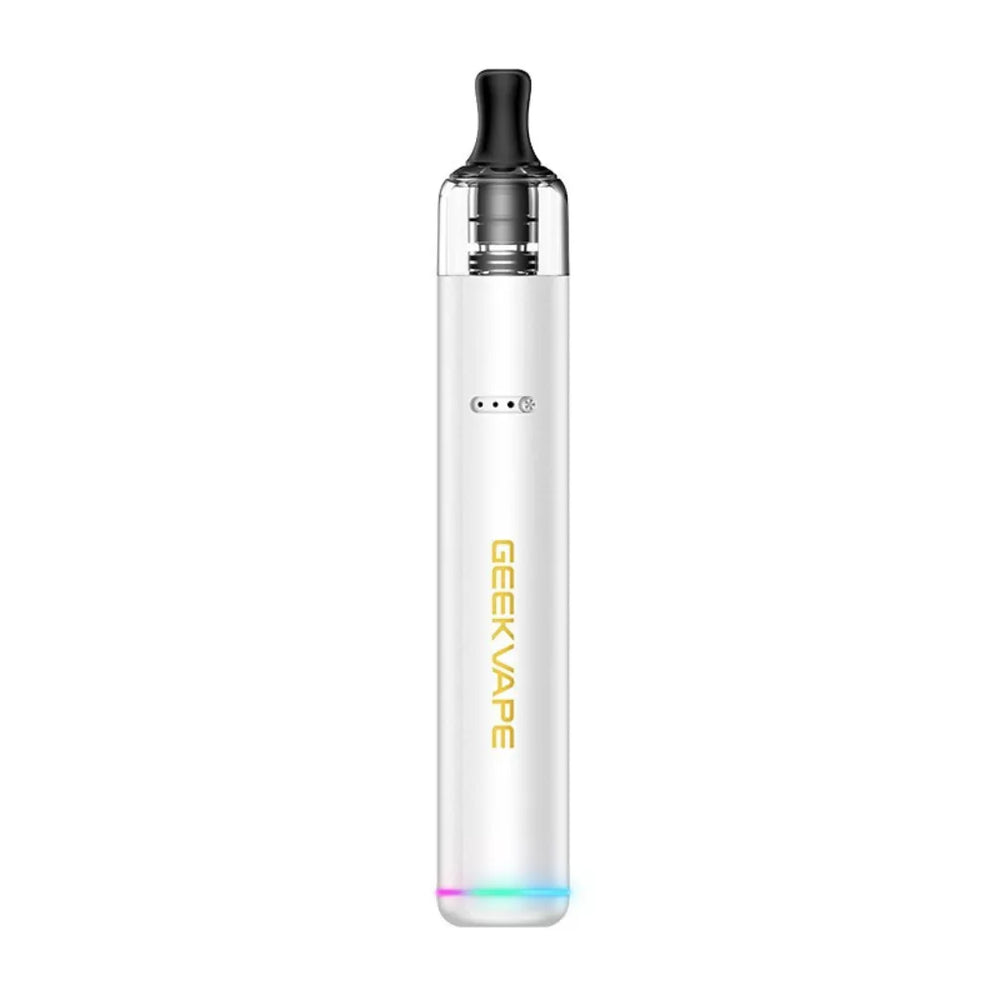 Pearl White - Geekvape Wenax S3 ( Stylus 3 ) 1100mAh Pod System 18W Kit in Dubai, UAE