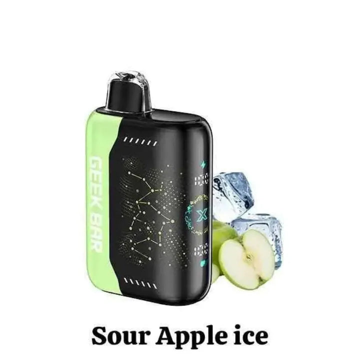 GEEK BAR PULSE 25000 Puffs - Sour Apple ice