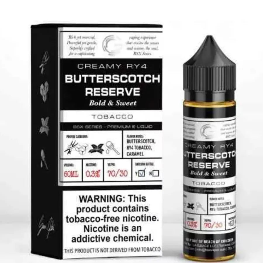 Butterscotch Reserve   - GLAS VAPOR Basix Series 60ml E-Liquid in Dubai, UAE