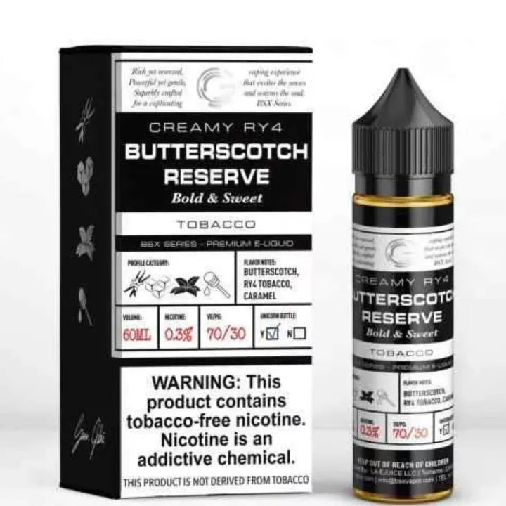 Butterscotch Reserve   - GLAS VAPOR Basix Series 60ml E-Liquid in Dubai, UAE