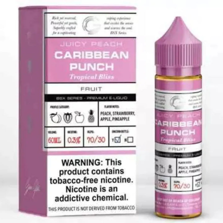 Caribbean Punch    - GLAS VAPOR Basix Series 60ml E-Liquid in Dubai, UAE