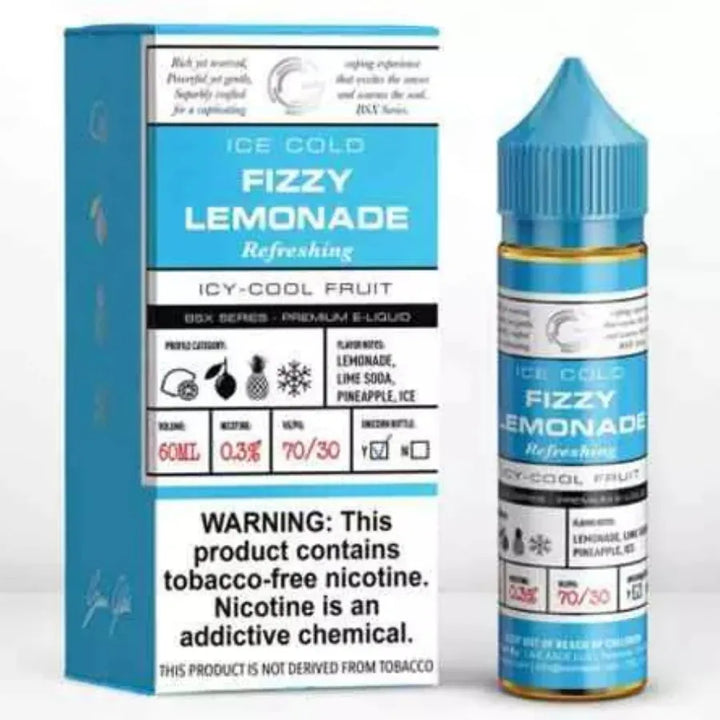 Fizzy Lemonade  - GLAS VAPOR Basix Series 60ml E-Liquid in Dubai, UAE