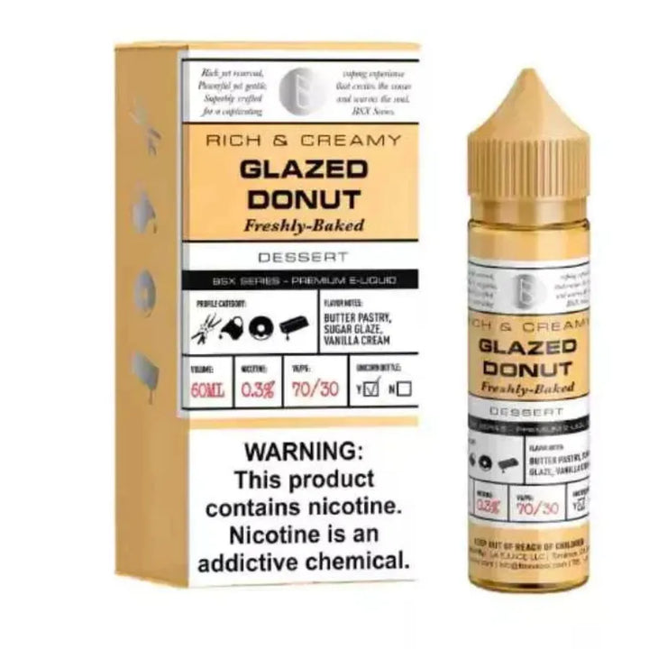  Glazed Donut  - GLAS VAPOR Basix Series 60ml E-Liquid in Dubai, UAE
