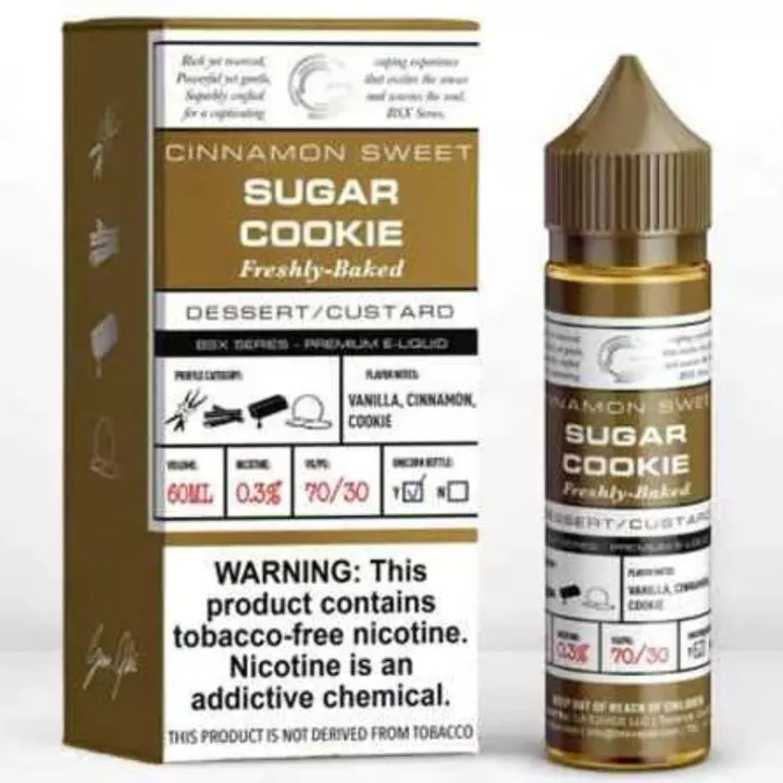 Sugar Cookie  - GLAS VAPOR Basix Series 60ml E-Liquid in Dubai, UAE