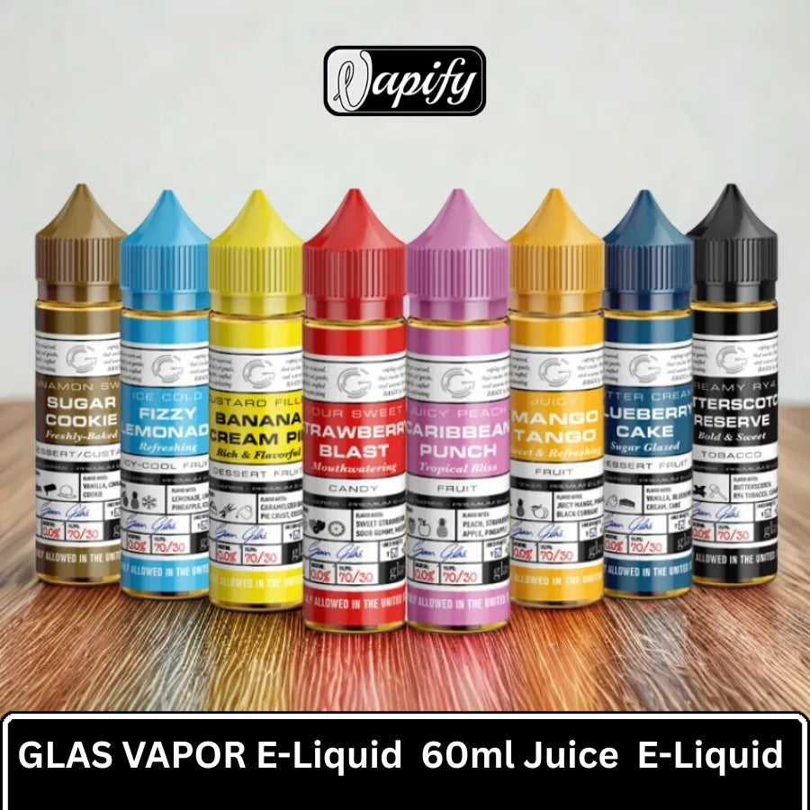  GLAS VAPOR Basix Series 60ml E-Liquid in Dubai, UAE