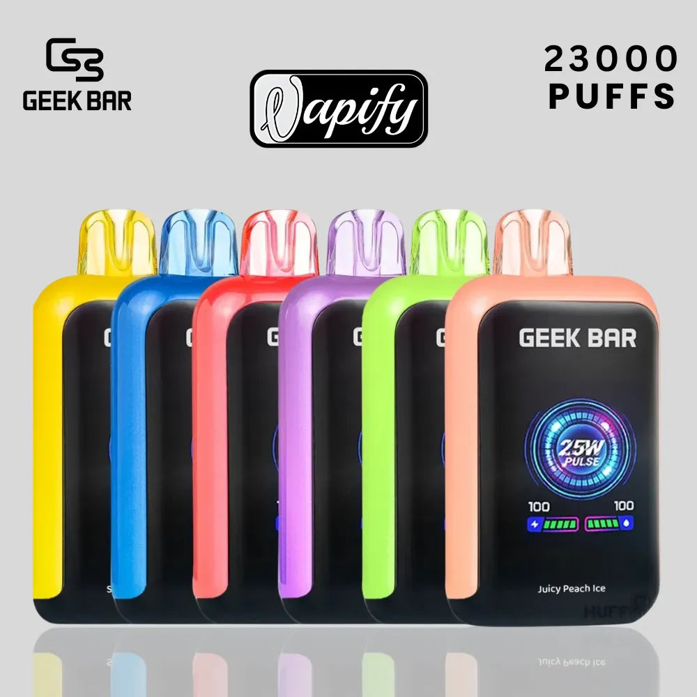 Geek Bar 23000 Puffs 50mg Disposable Vape in Dubai, UAE
