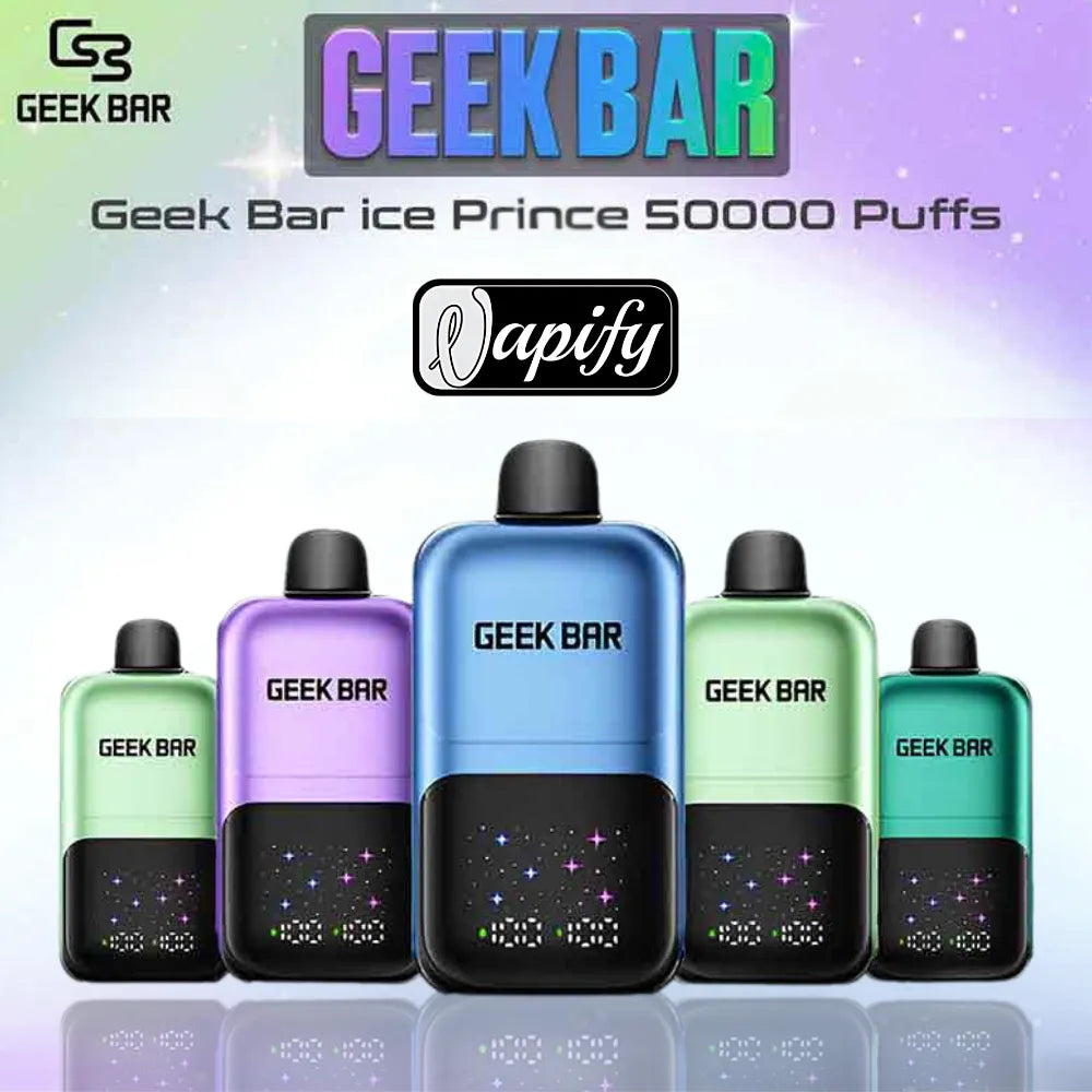 Geek Bar Ice Prince 50000 Puffs Disposable Vape in Dubai, UAE