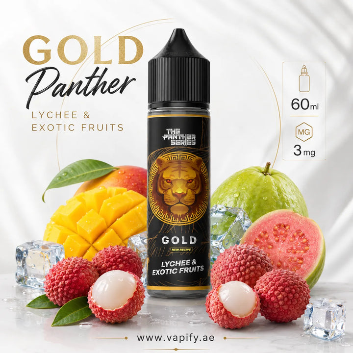 Gold Panther 60ml E Liquid by Dr. Vapes