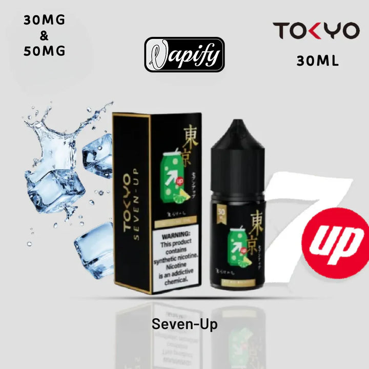  Golden Seven-Up - Tokyo Golden Series Saltnic 30ml E-liquid in Dubai, UAE