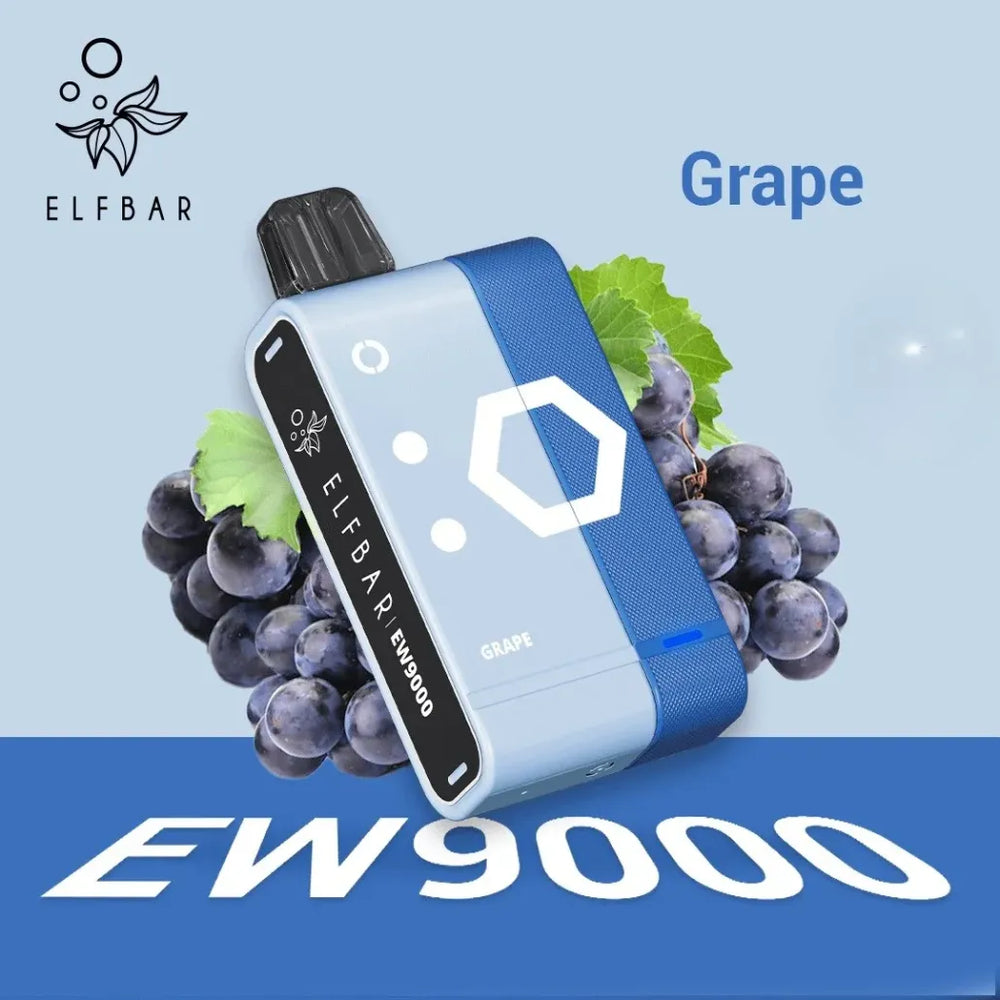 Grape - Elf Bar EW9000 Prefilled Pod Kit 9000 Puffs in Dubai, UAE