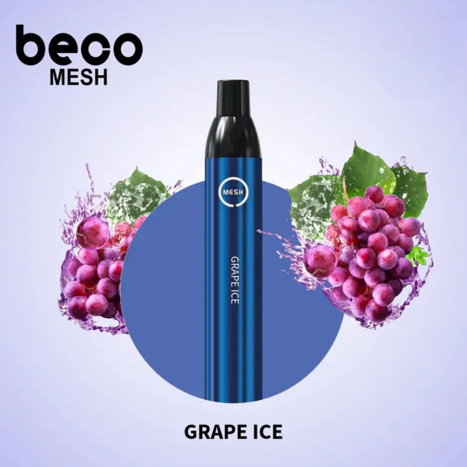 Grape Ice - Vaptio Beco Mesh 2200 Puffs Disposable Vape in Dubai, UAE   