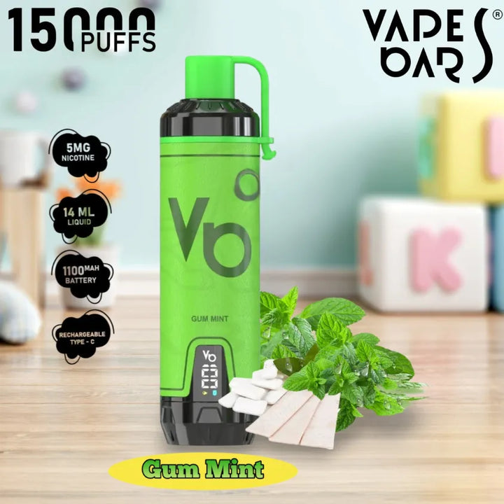 Gum Mint - Vapes Bar Ghost Shisha 15000 Puffs Disposable Vape in Dubai,  UAE