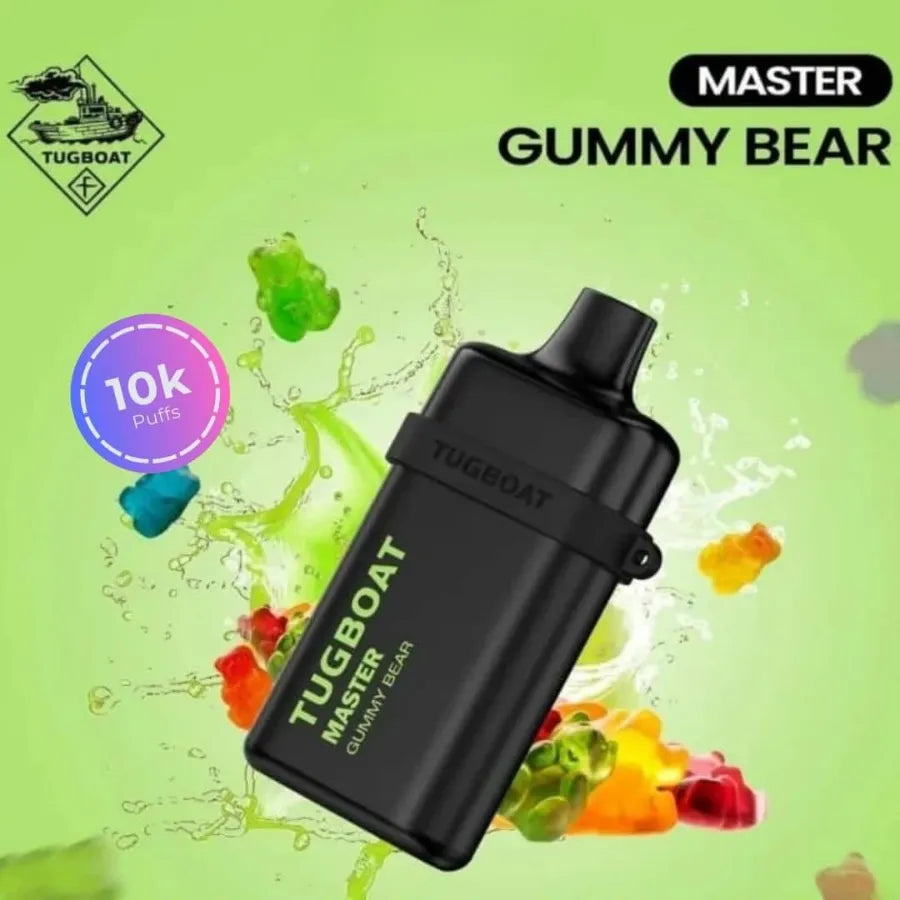 Gummy Bear- Tugboat Master 10000 Puffs Disposable Vape 20mg in Dubai, UAE