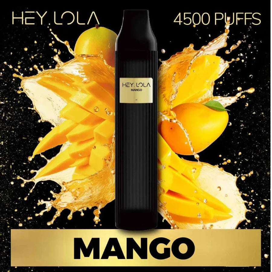 Mango - HEY LOLA 4500 Puffs Disposable Vape 20mg Nicotine in Dubai, UAE