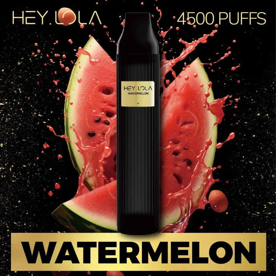 Watermelon  - HEY LOLA 4500 Puffs Disposable Vape 20mg Nicotine in Dubai, UAE