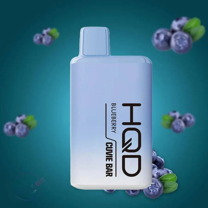 Blueberry - HQD CUVIE BAR 7000 PUFFS RECHARGEABLE DISPOSABLE VAPE IN UAE