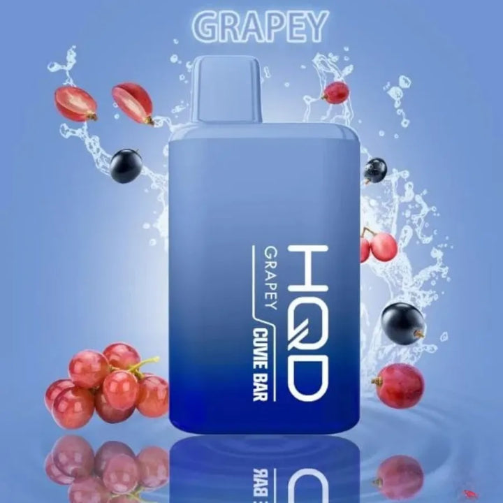 Grapey - HQD CUVIE BAR 7000 PUFFS RECHARGEABLE DISPOSABLE VAPE IN UAE