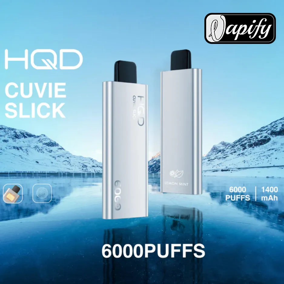 HQD Cuvie Slick 6000 Puffs Disposable Vape 2% Nicotine in Dubai, UAE