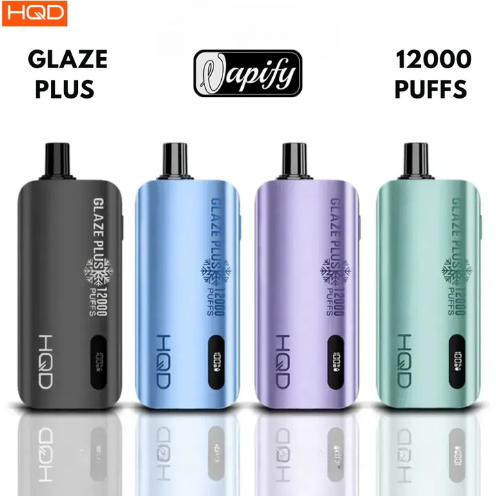 HQD Glaze Plus 12000 Puffs-Best Disposable Vape in Dubai, UAE