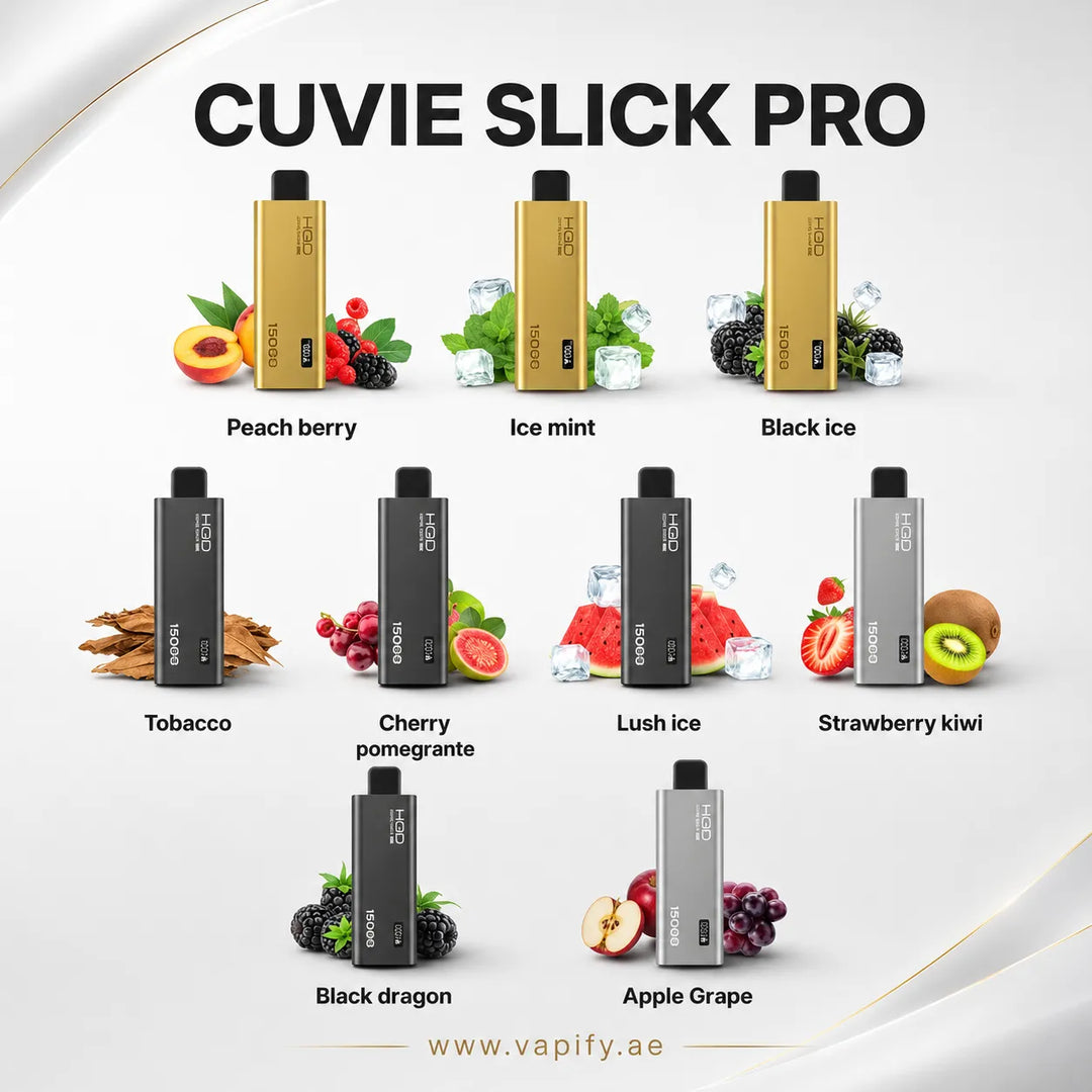 HQD Cuvie Slick Pro 15000 Puffs