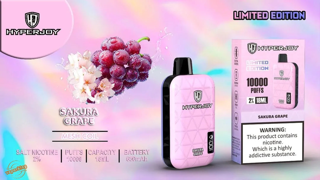 HYPERJOY-Limited-Edition-10000-Puffs-Sakura-Grape