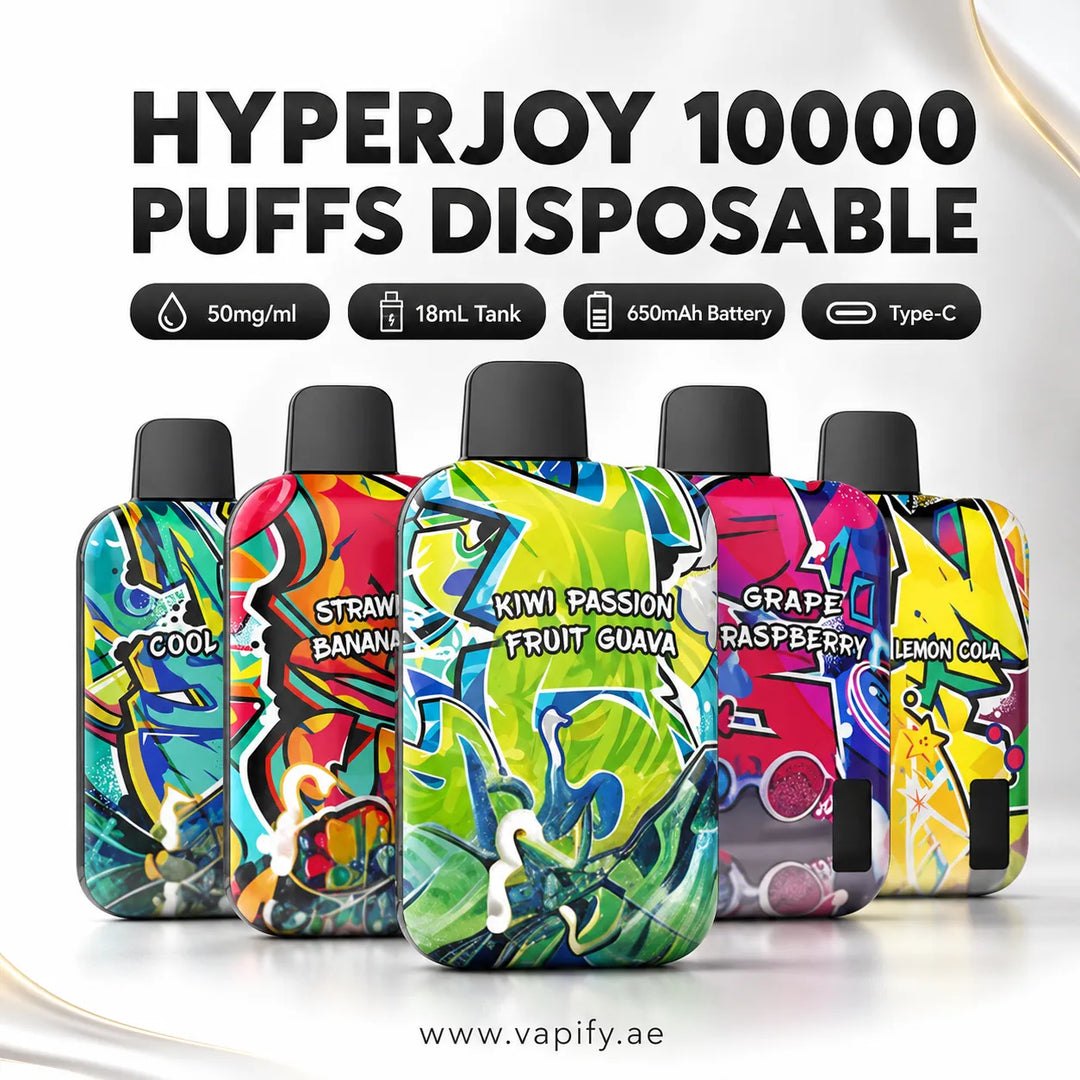 HYPERJOY 10000 Puffs 5% Nicotine Disposable Vape