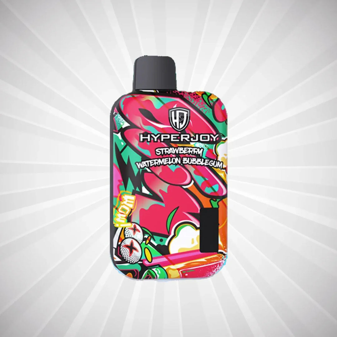 HYPERJOY 10000 Puffs Disposable Vape-  Strawberry Watermelon Bubblegum