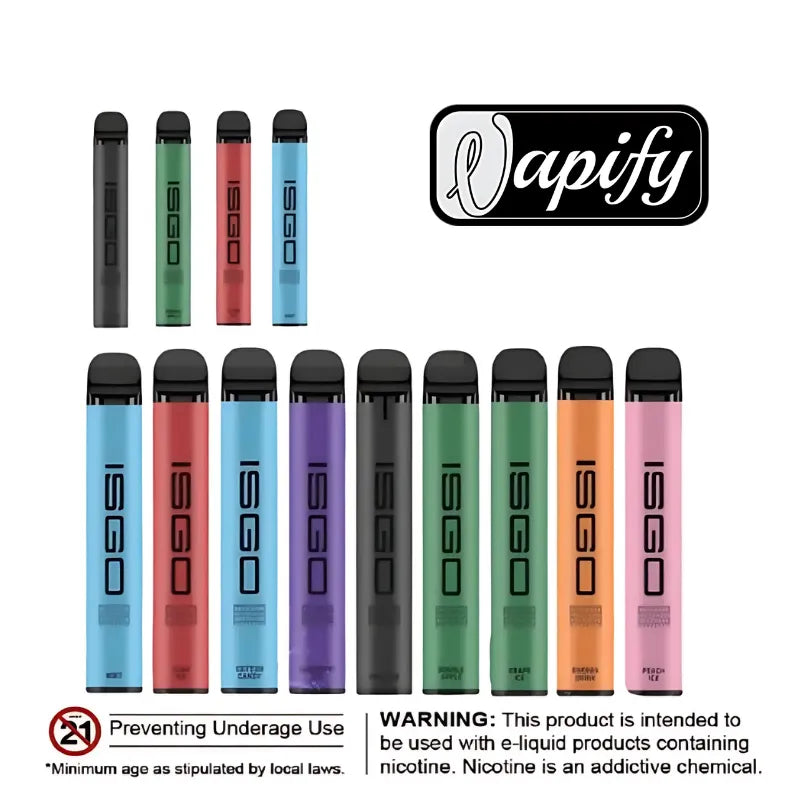 Best  ISGO VEGAS 2800 PUFFS DISPOSABLE VAPE IN DUBAI, UAE 
