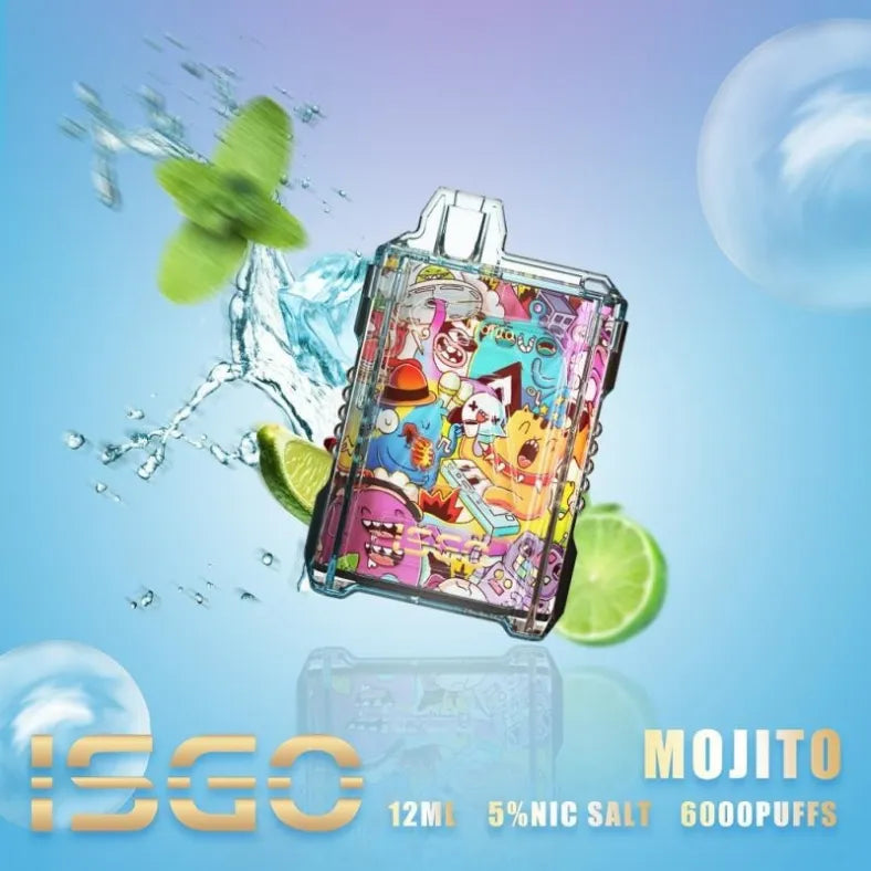  Mojito - ISGO 6000 Puffs Disposable Vape in Dubai, UAE 
