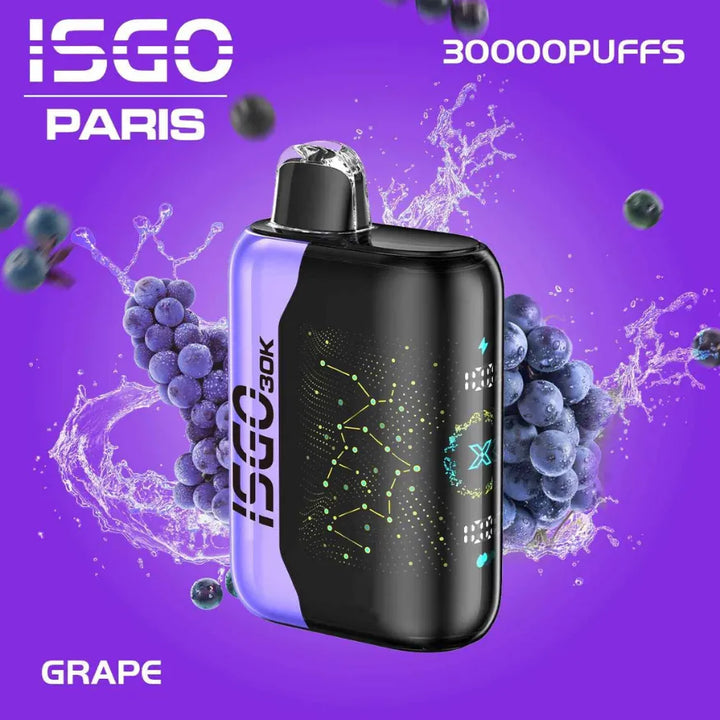 ISGO Bar Paris 30000 Puffs -Grape 