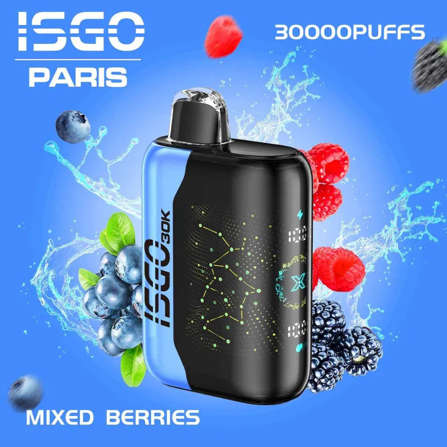 ISGO Bar Paris 30000 Puffs - Mixed Berries 