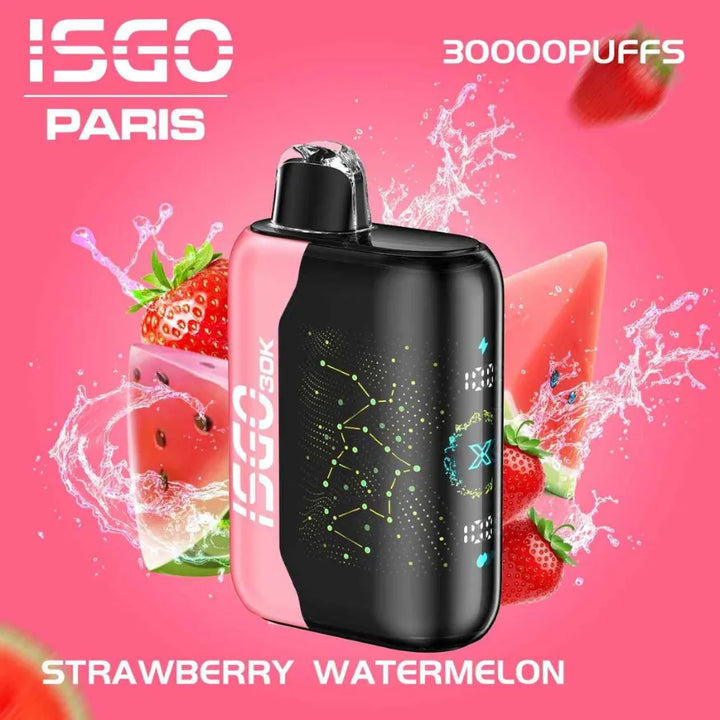 ISGO Bar Paris 30000 Puffs - Strawberry Watermelon  