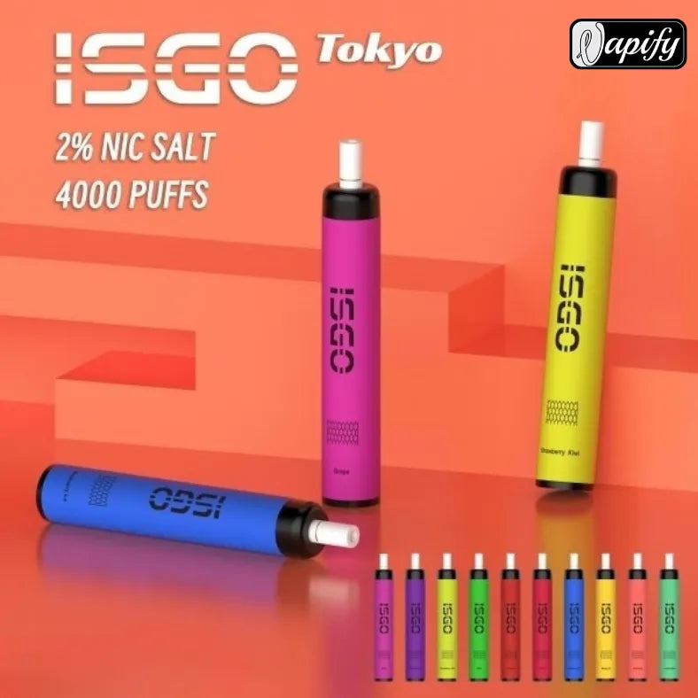 ISGO Tokyo 4000 Puffs Disposable Vape in UAE