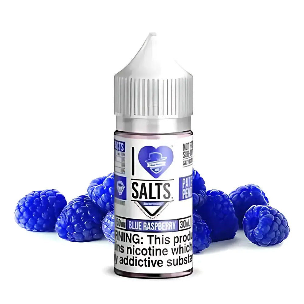 I LOVE SALTS 30 ML E-LIQUID 25MG_50MG- Blue Raspberry